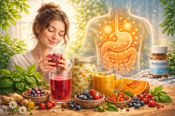 Natūralus žarnyno atsistatymas po antibiotikų