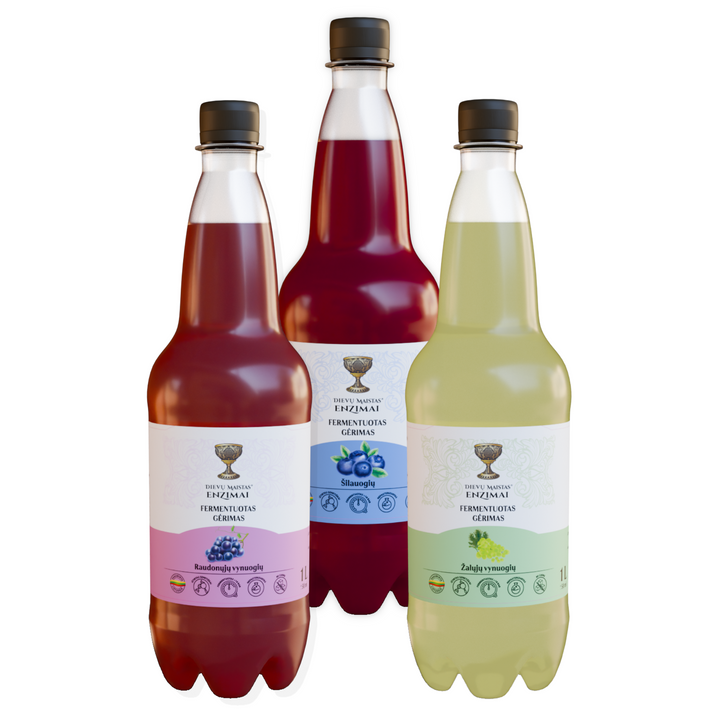 Nuogos uogos – 3 vnt.